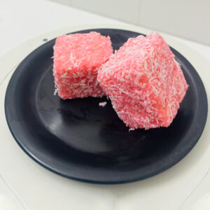 Rose Milk Lamington